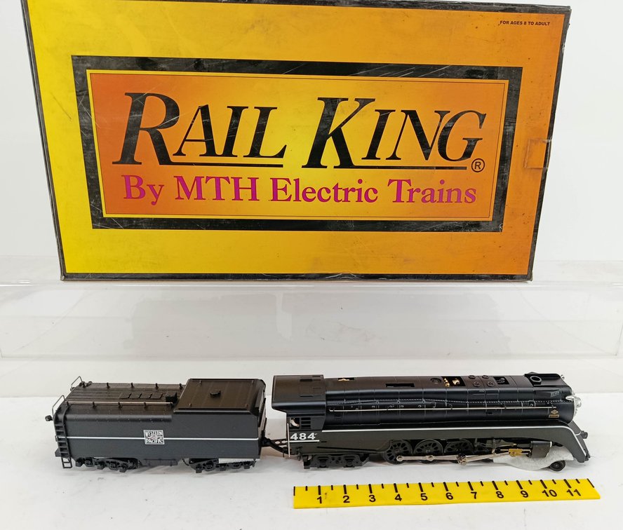 MTH NNC WESTERN PACIFIC GS-4 STEAM ENGINE WARRANTY SHELL INV 260790723