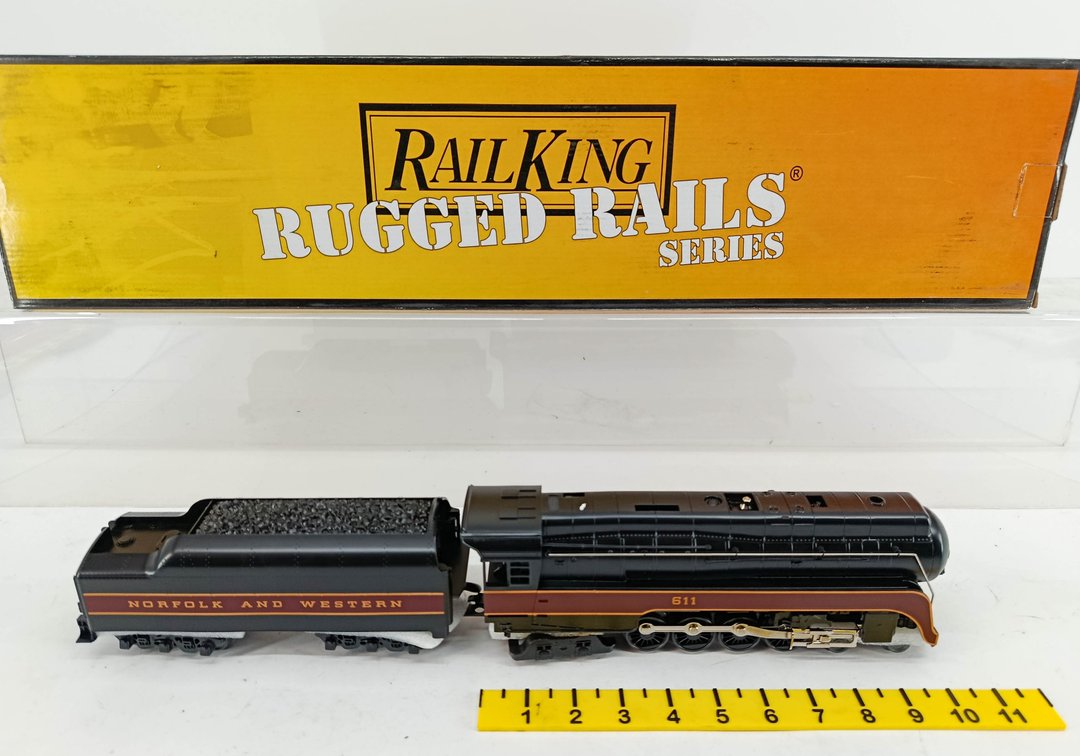 MTH NNC RUGGED RAILS 4-8-4 BANTAM J STEAM ENGINE INV 260790725