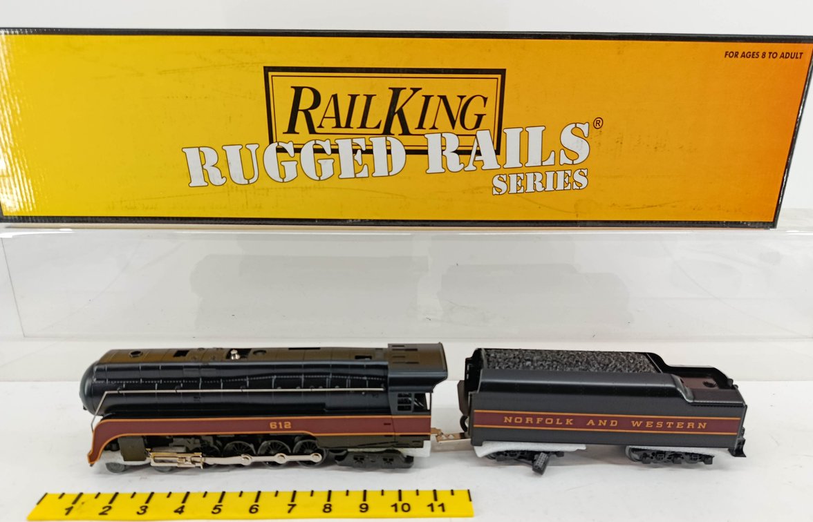 MTH NNC NORFOLK & WESTERN 4-8-4 BANTAM J STEAM ENGINE INV 260790727