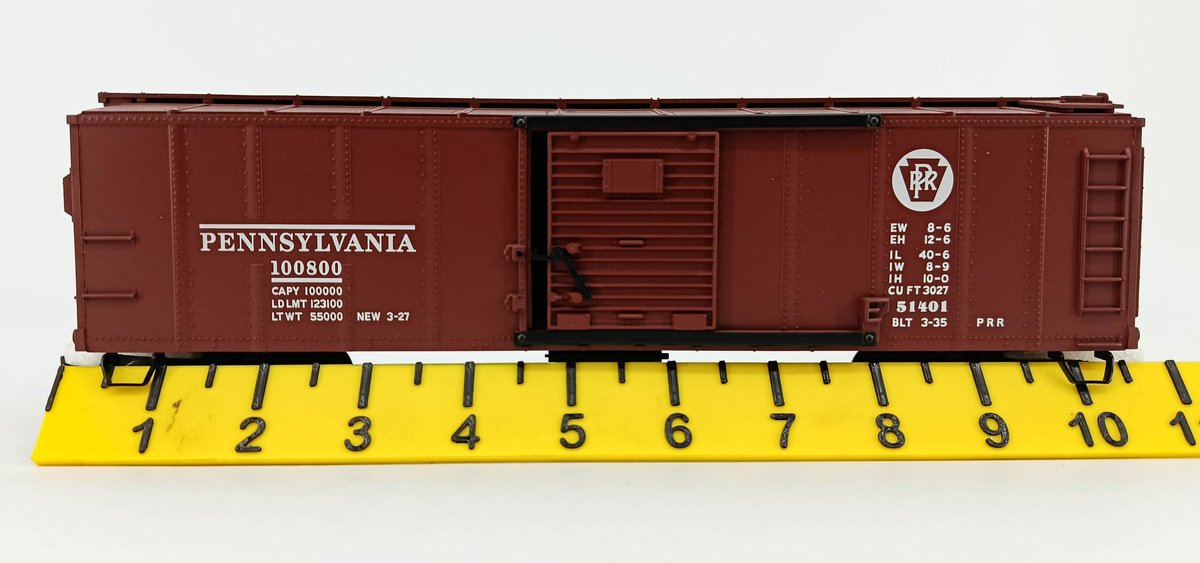 O GA. LIONEL TRAINS PENNSYLVANIA BOXCAR #6-51401 INV 260790731
