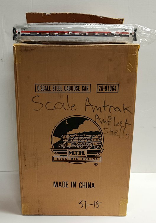 MTH NNC SCALE AMTRAK AMFLEET SHELLS ( ROUGHLY 15) INV 260790733