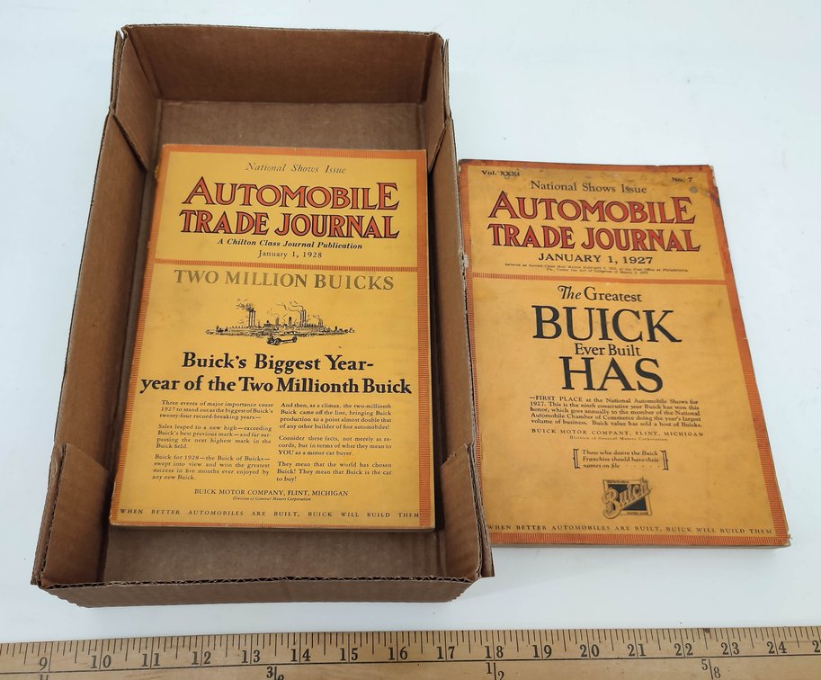 AUTO TRADE JOURNALS. 1/27 & 1/28 INV 261570624