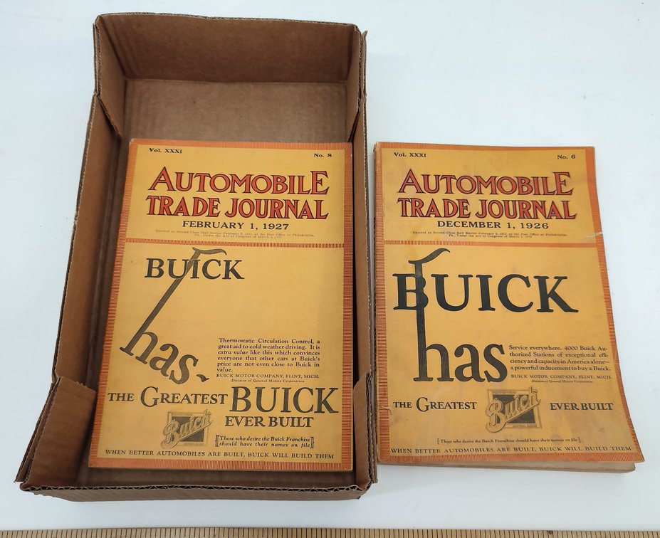 AUTO TRADE JOURNALS. 12/26 & 2/27 INV 261570625