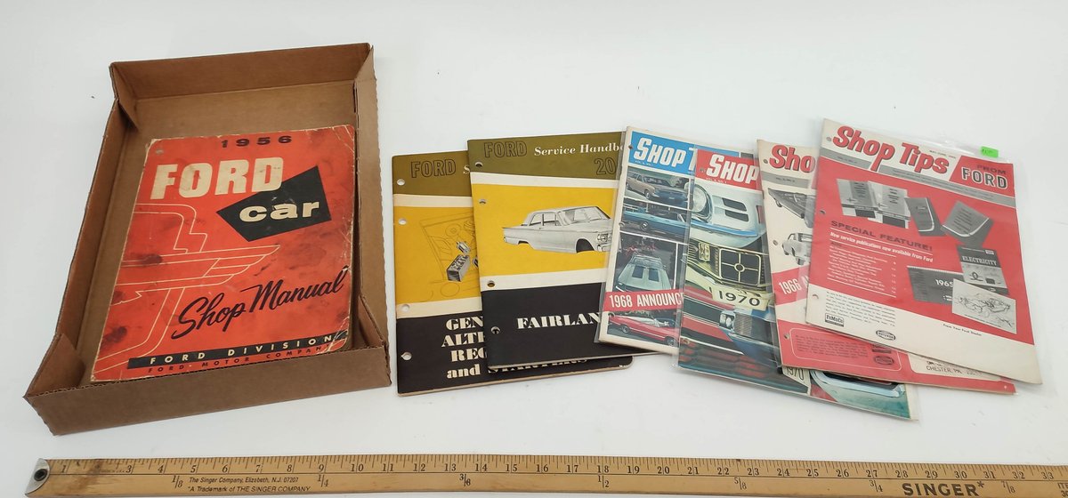 LATER FORD SERVICE TIPS AND MANUALS. INV 261570646