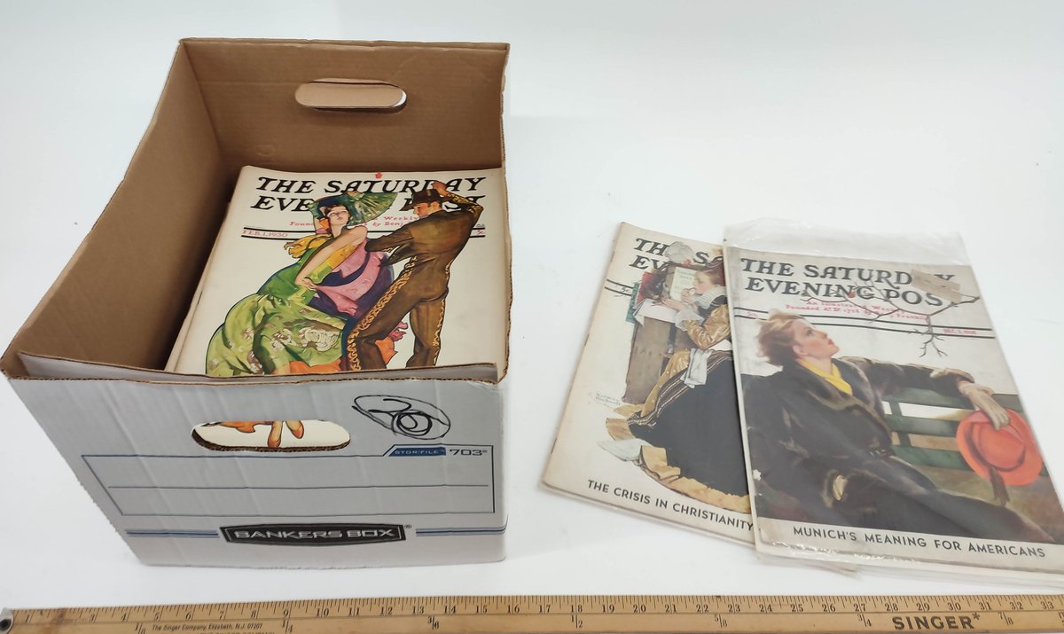 SATURDAY EVENING POST. 20 COPIES 1930'S INV 261570650