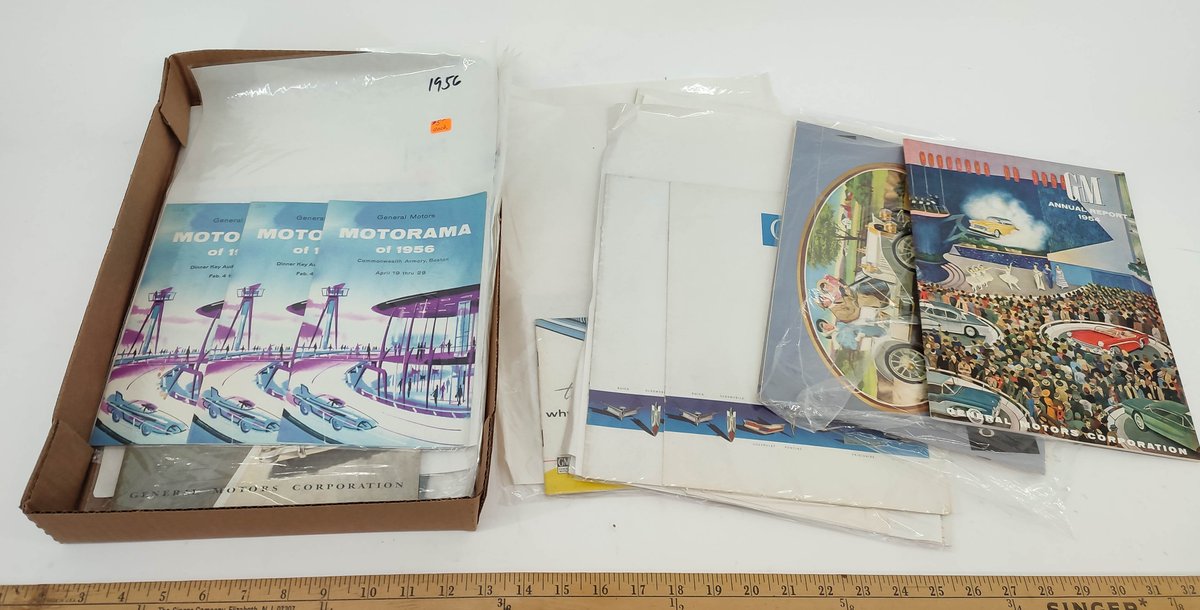 GM ANNUAL REPORTS & BROCHURES. 1948-1959 INV 261570660