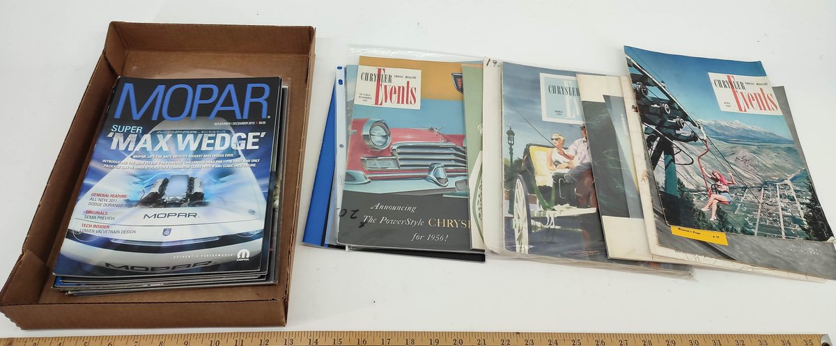 16 CHRYSLER EVENTS, PLUS MOPAR MAGS. INV 261570659