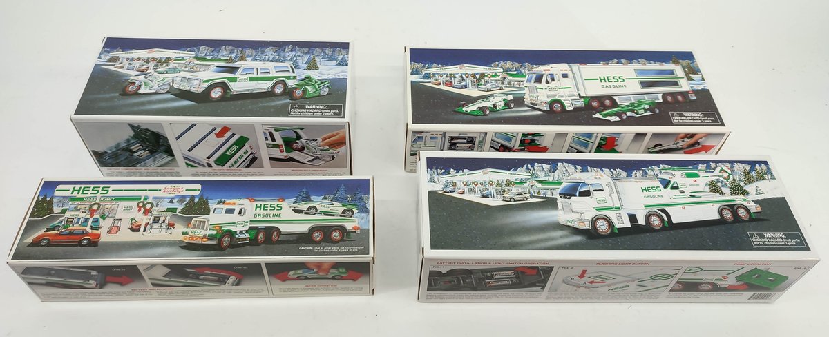 4 HESS VEHICLES. 1991, 2003, 2004 AND 2006. INV 261570689