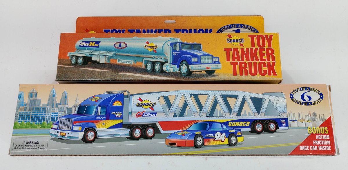 1992 HESS CAR HAULER & 1999 SUNOCO CAR HAULER INV 260990008