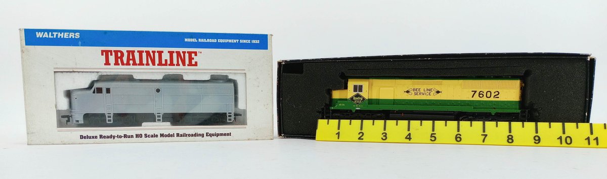 BACHMANN SPECTRUM 11617 READING 7602 BEE LINE SD45 DIESEL LOCO & WALTHERS TRAINLINE FA-1 ALCO, 2 OBS INV 261040028