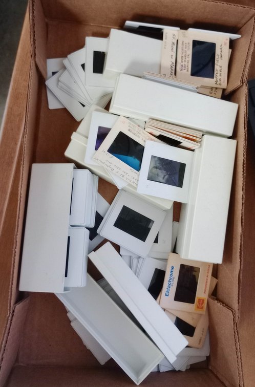 GENEROUS LOT OF COLOR SLIDES: RAILROADS, BUSES, TROLLEYS ETC INV 262510729