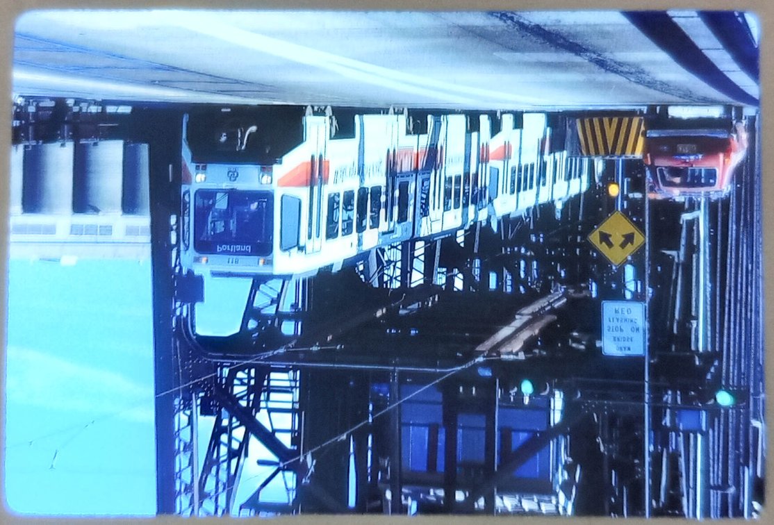 500+ COLORED SLIDES: TRAINS, TROLLEYS, ANTIQUE TRACTORS ETC  INV 262510807