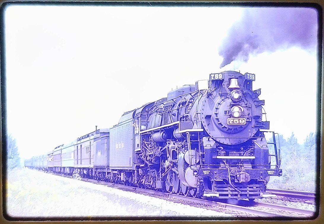 350+ COLOR SLIDES - MOSTLY TRAINS, TROLLEYS  INV 262510872