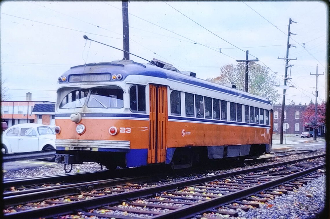 400+ COLOR SLIDES - MOSTLY TRAINS, TROLLEYS, BUSES ETC  INV 262510875