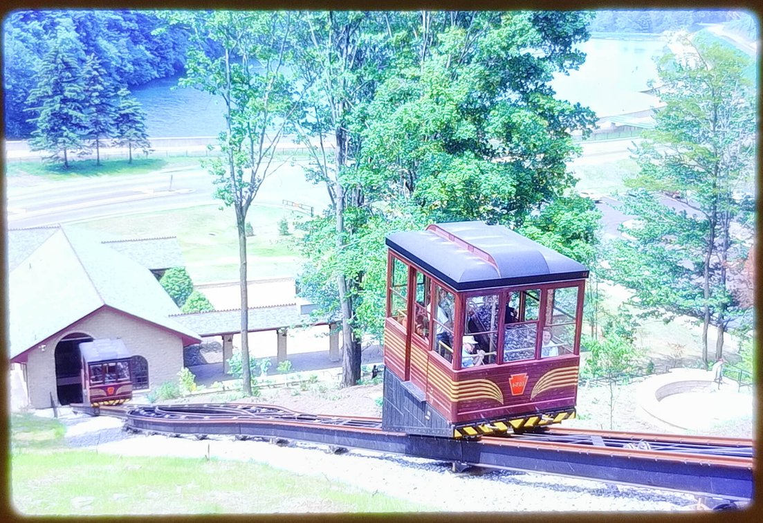 400+ COLOR SLIDES - TRAINS, BUSES, PLANES, INCLINE ETC  INV 262510876