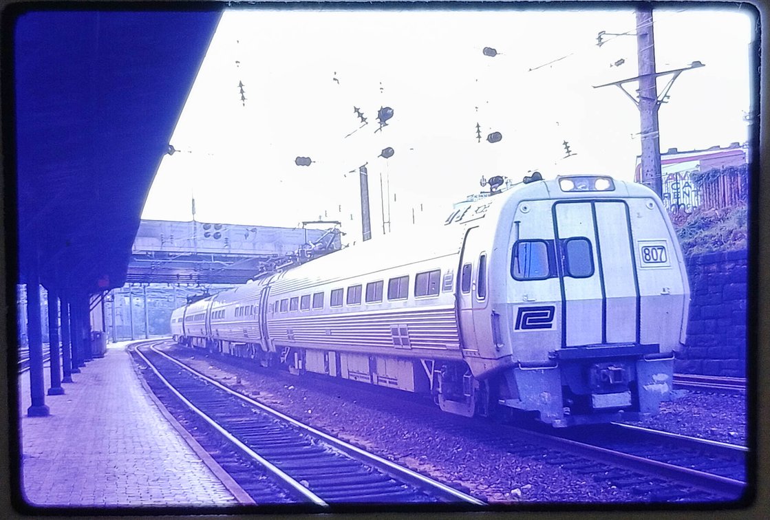 400+ COLOR SLIDES - MOSTLY TRAINS, TROLLEYS  INV 262510884