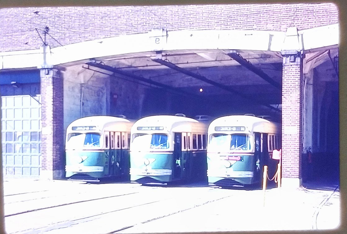 400+ COLOR SLIDES: MOSTLY TROLLEYS, TRAINS INV 262510922