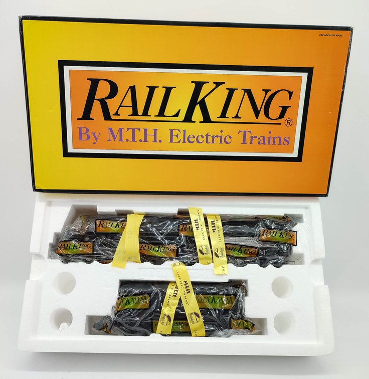 RAILKING UNION PACIFIC 4-8-8-4 BIG BOY STEAM ENGINE & TENDER 3-RAIL CAB NO. 4016 W/ PROTO SOUND 30-1445-1E OB  INV 263230015