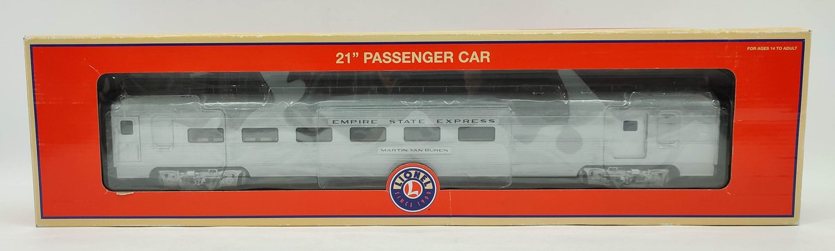 LIONEL NEW YORK CENTRAL EMPIRE STATE EXPRESS MARTIN VAN BUREN COMBINE PASSENGER CAR 21" O GAUGE 6-83617 OB  INV 263230022