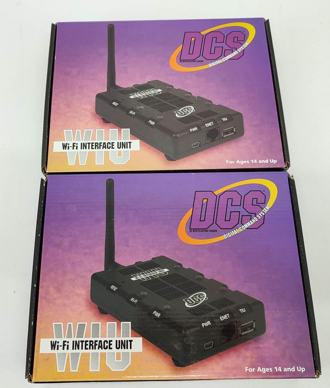 M.T.H. 2 DCS WI-FI INTERFACE UNIT /WIU/ BOX NO. 50-1034 OBS  INV 263230045