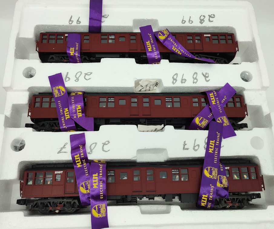 M.T.H. BMT STANDADS 3-CAR SUBWAY SET W/PROTO SOUND 20-2675-1  INV 263230074
