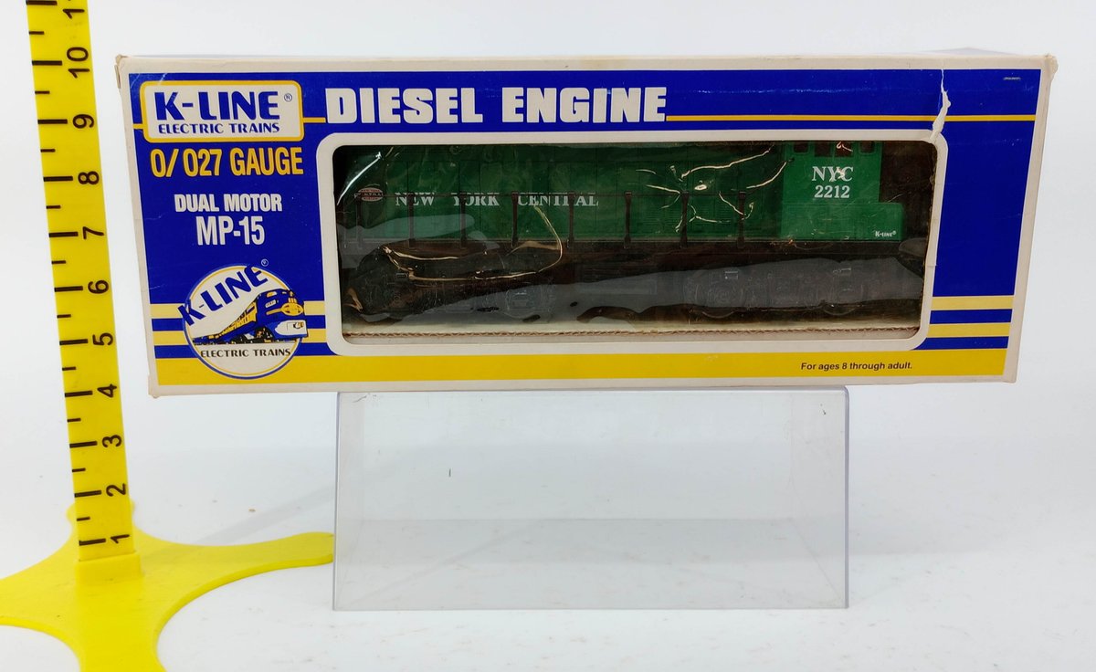 K-LINE O GAUGE K-2212 NYC MP-15 DIESEL ENGINE, OB  INV 263310045