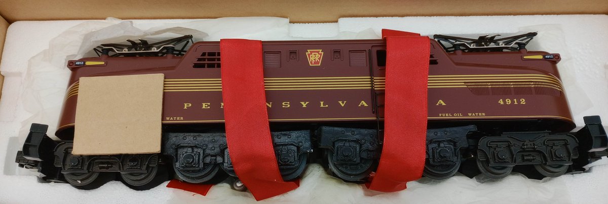 K-LINE O GAUGE K2780-4912IC PRR GG-1 ELECTRIC LOCOMOTIVE, OB  INV 263310047