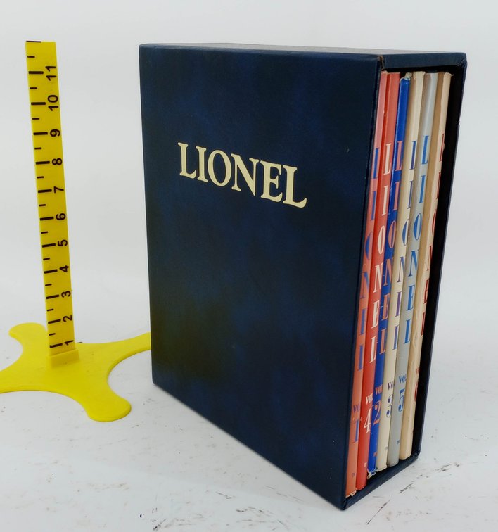 6 VOLUME LIONEL A COLLECTOR'S GUIDE AND HISTORY TO LIONEL TRAINS BOOK SET MCCOMAS & TUOHY IN SLIPCASE  INV 263310060