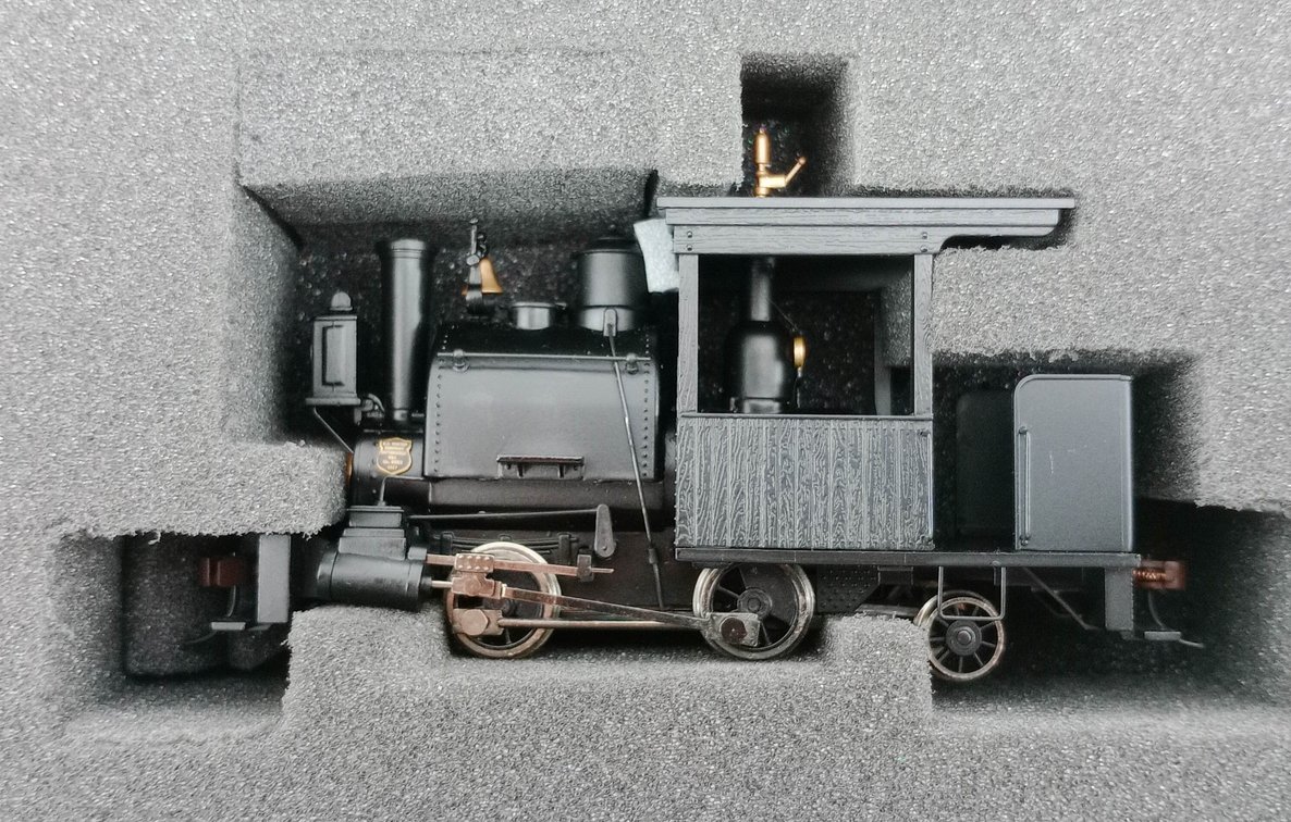 BACHMANN SPECTRUM HO GAUGE 25599 ON30 0-4-2 PORTER STEAM LOCOMOTIVE, UNLETTERED, OB  INV 263310087