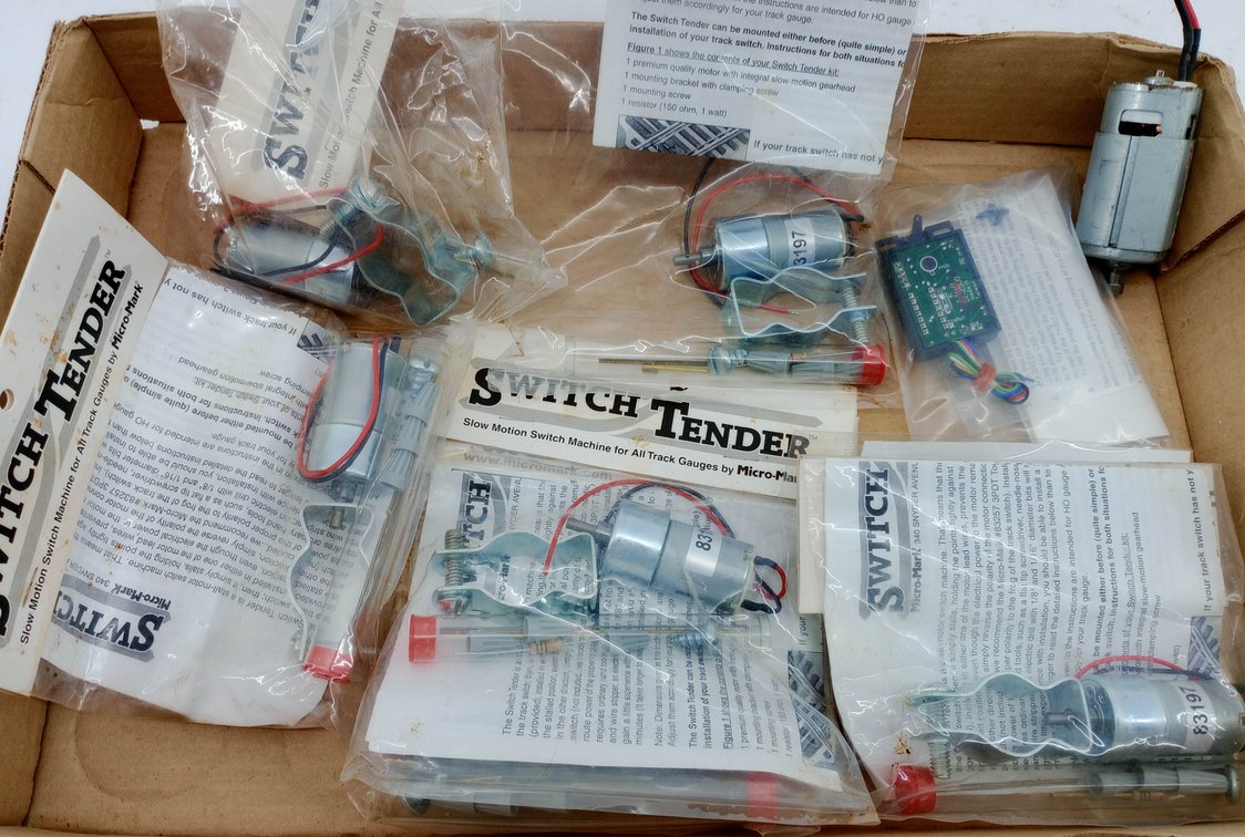MICRO-MARK SWITCH TENDER SLOW MOTION SWITCH MACHINES & MOTORS, OBS NNC  INV 263310117