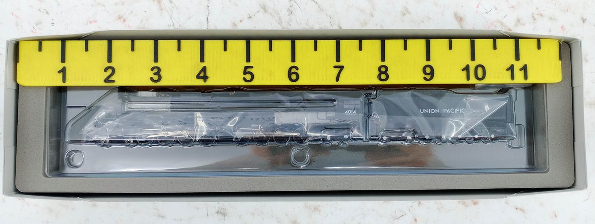 KATO 126-4014-S UNION PACIFIC N SCALE BIG BOY 4014 STEAM LOCOMOTIVE, OB INV 263330002