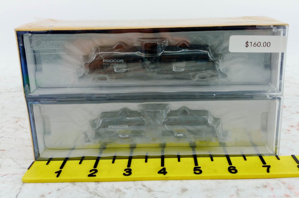RAPIDO 535005 PROCOR GP20 20, 000 GALLON TANK CARS 6 PACK, SEALED OB INV 263330010