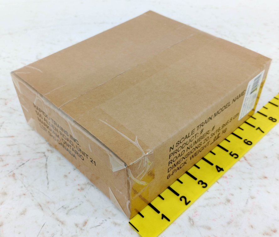 6 RAPIDO PROCOR 560005 UNPX 5820 COVERED HOPPERS N SCALE, SEALED OB INV 263330039