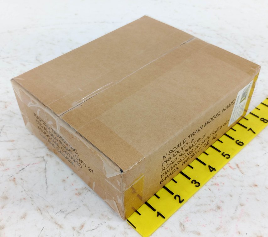 6 RAPIDO TRAINS N SCALE 560006 PROCOR 5820 UNPX COVERED HOPPERS, SEALED OB INV 263330040