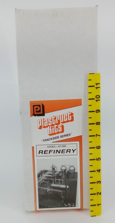 PLASTRUCT 2008 N SCALE PETROCHEMICAL REFINERY KIT, SEALED OB NNC INV 263330142