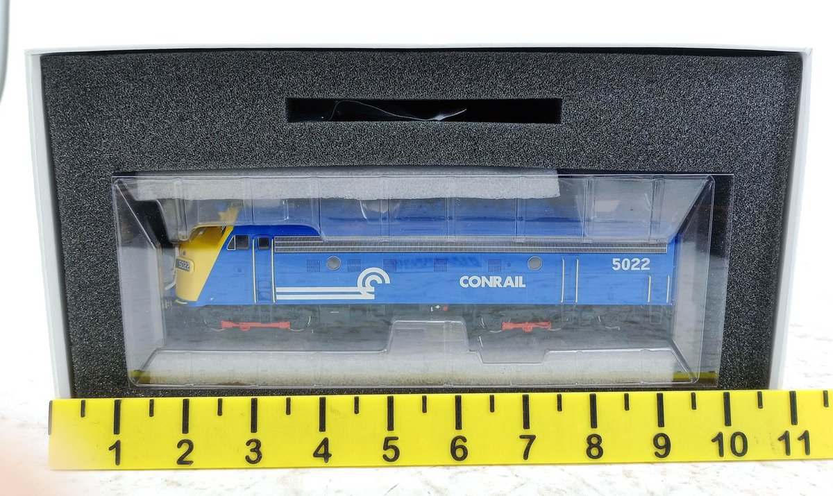 RAPIDO HO 14542 CONRAIL EMD FL9 #5022 DIESEL LOCOMOTIVE DCC/SOUND, OB INV 263330285