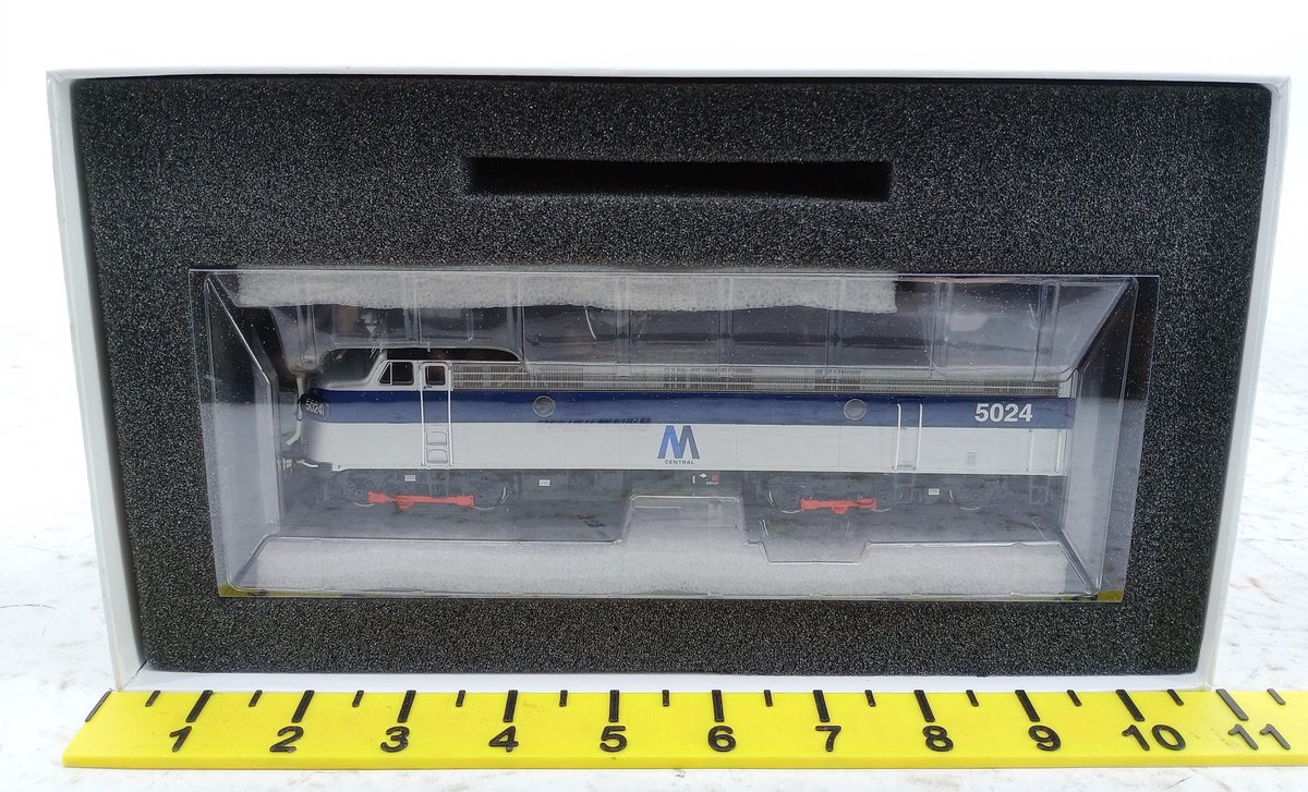 RAPIDO HO 14546 MTA METRO-NORTH EMD FL9 DCC/SOUND LOCOMOTIVE #5024, OB INV 263330286