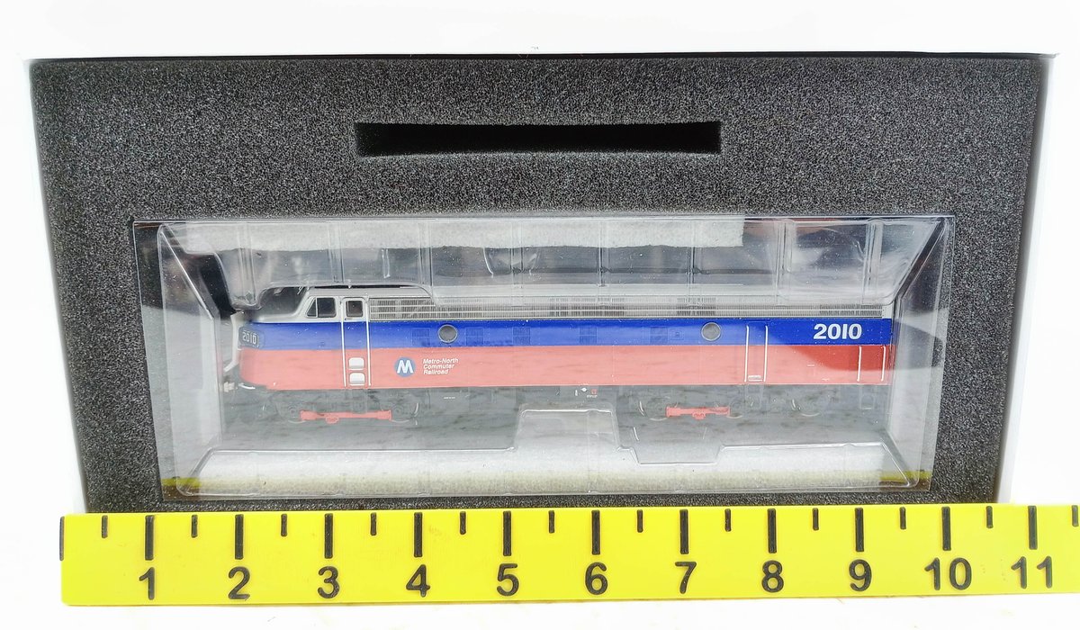 RAPIDO HO 14550 METRO-NORTH EMD FL9 #2010 DIESEL LOCOMOTIVE DCC SOUND, OB INV 263330287