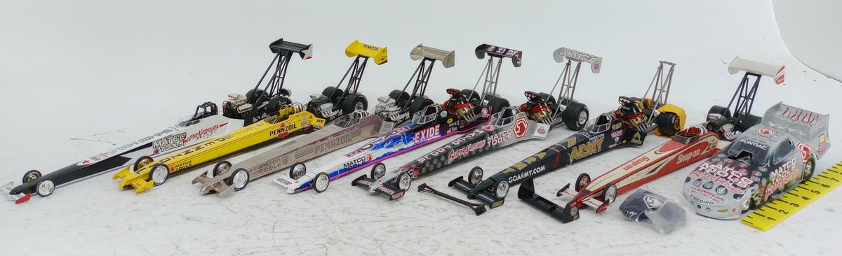 8 MATCO TOOLS DIE-CAST DRAGSTERS & FUNNY CAR PENNZOIL EXIDE ARMY SNAP-ON PONTIAC FIREBIRD INV 263330294