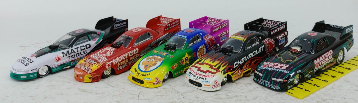 5 MATCO TOOLS DIE-CAST NHRA FUNNY CAR DRAGSTERS DEAN SKUZA JIM EPLER TOYS R US CHEVROLET DODGE PONTIAC FIREBIRD INV 263330297