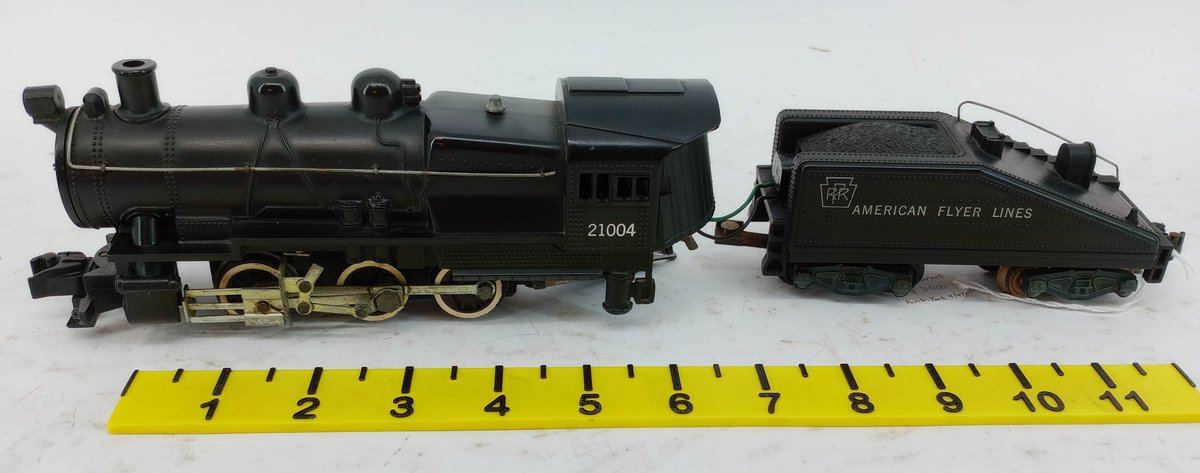 AMERICAN FLYER 0-6-0 21004 PRR SWITCHER & TENDER INV 263360013