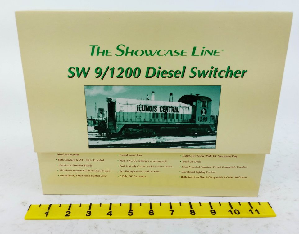 S-HELPER SHOWCASE LINE 00148 CHESSIE SYSTEM B&O 9602 SW-9 DIESEL SWITCHER, OB INV 263360032
