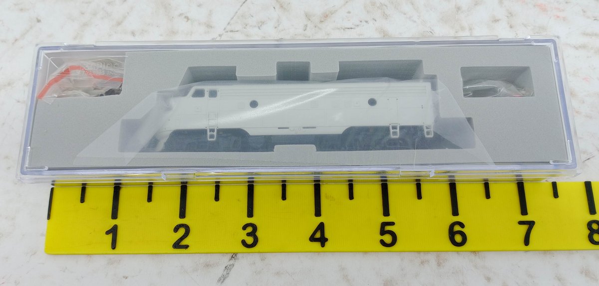 RAPIDO N SCALE CN FP9A UNDECORATED DIESEL LOCOMOTIVE, DC/DCC/SOUND, OB INV 263330398