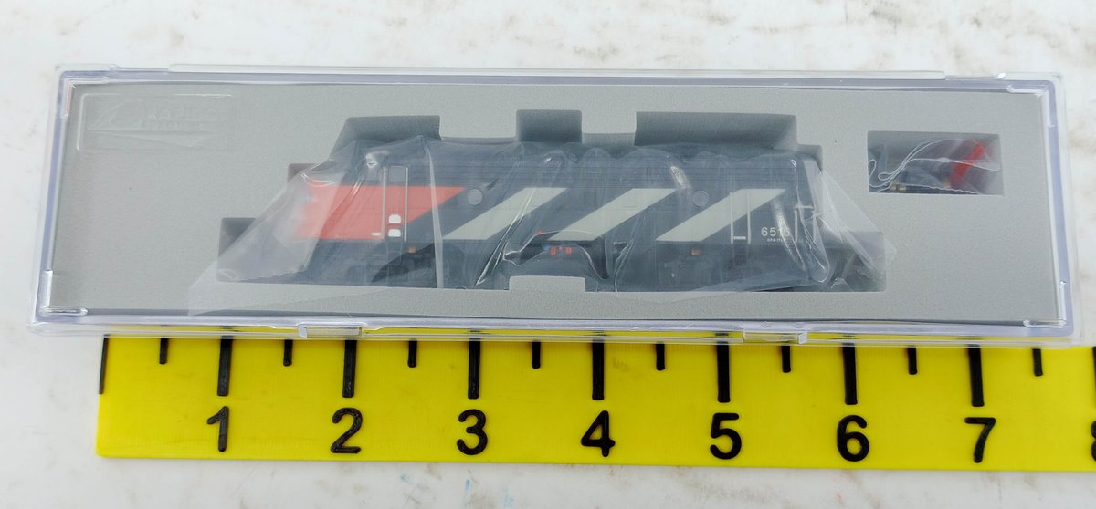 RAPIDO 530505 CN FP9A WET NOODLE #6516 N SCALE LOCOMOTIVE DC/DCC/SOUND, OB INV 263330399