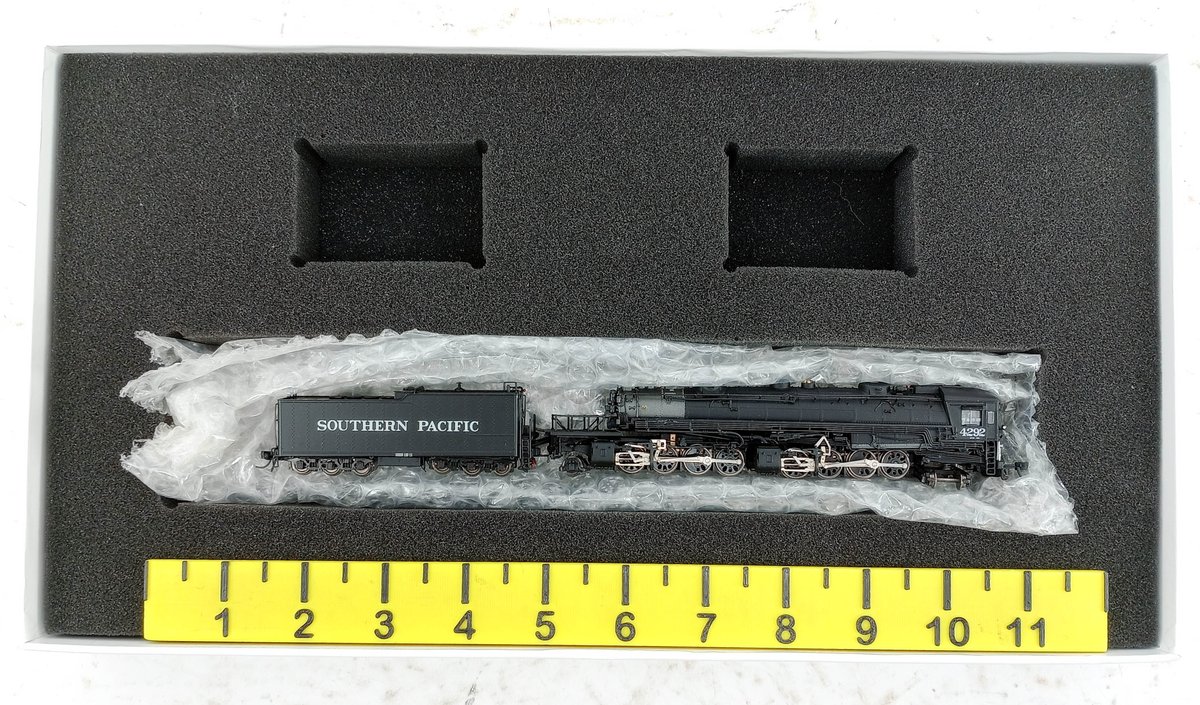 INTERMOUNTAIN N GAUGE 79005 SOUTHERN PACIFIC AC-12 4-8-8-2 CAB FORWARD LOCOMOTIVE #4292, OB INV 263330425