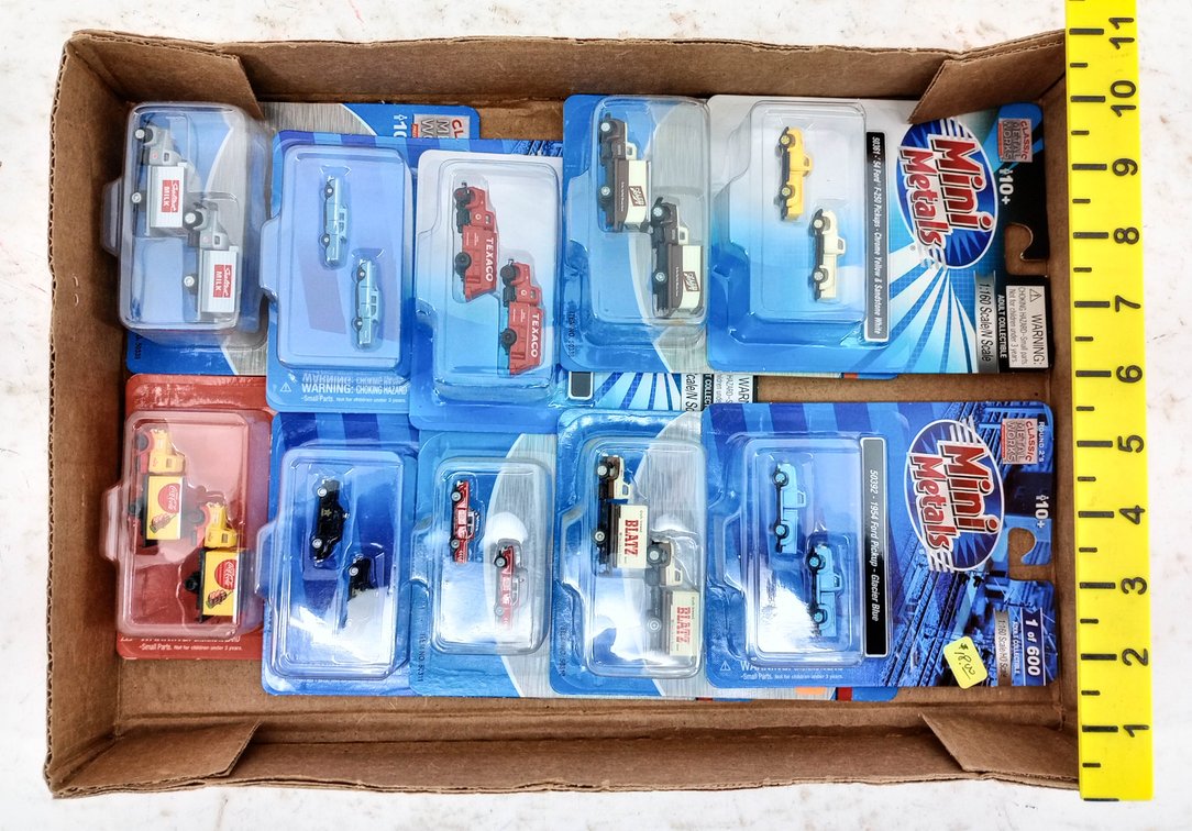 ASSORTED CLASSIC METAL WORKS MINI METALS N SCALE TRUCKS & CARS, SOME OBS INV 263330559