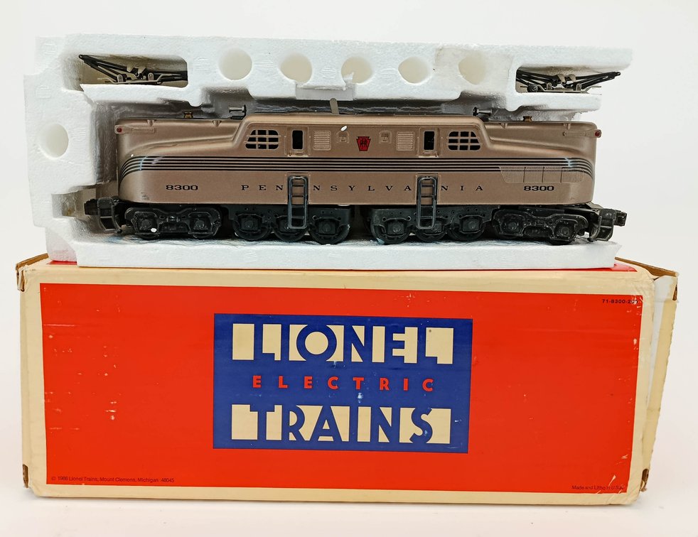 LIONEL O GAUGE 6-18300 PENNSYLVANIA GG-1 DIESEL ELECTRIC LOCOMOTIVE, OB INV 263380002