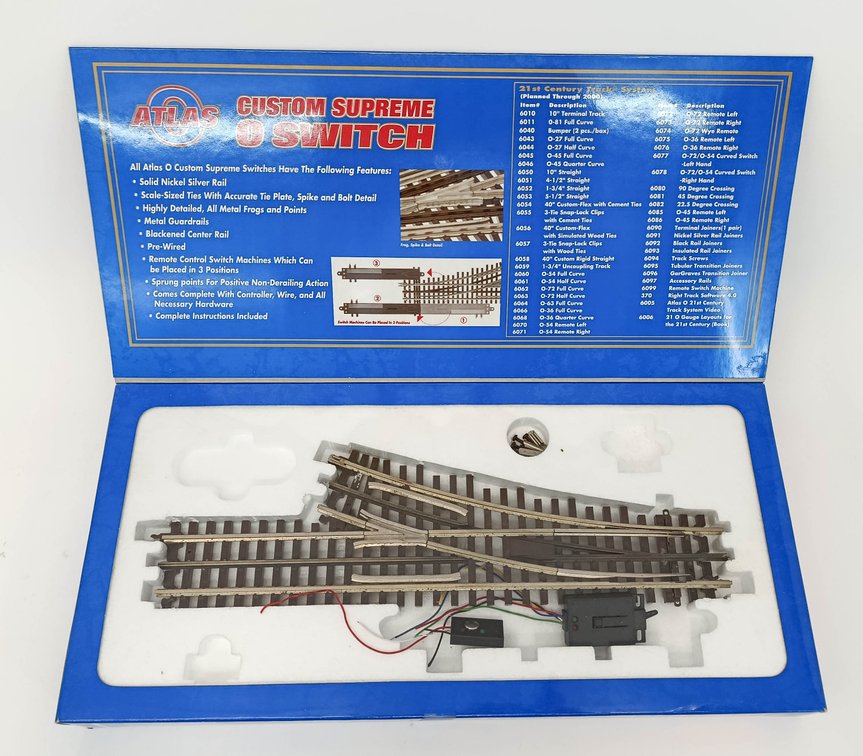 4 FOUR ATLAS O GAUGE CUSTOM SUPREME O-54 REMOTE SWITCHES, 4 OBS  INV 263380044