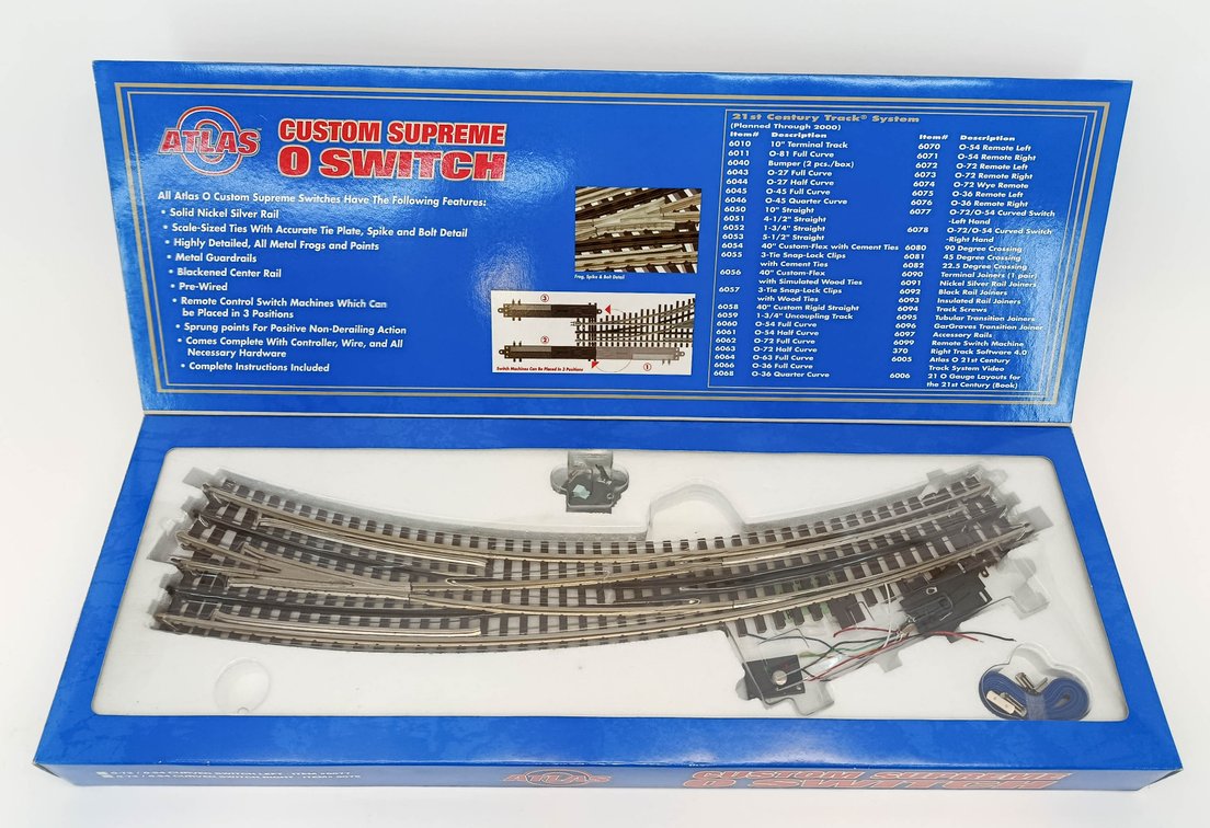 TWO 2 ATLAS O 6024 & 6078 CUSTOM SUPREME O GAUGE SWITCHES, 2 OBS  INV 263380053