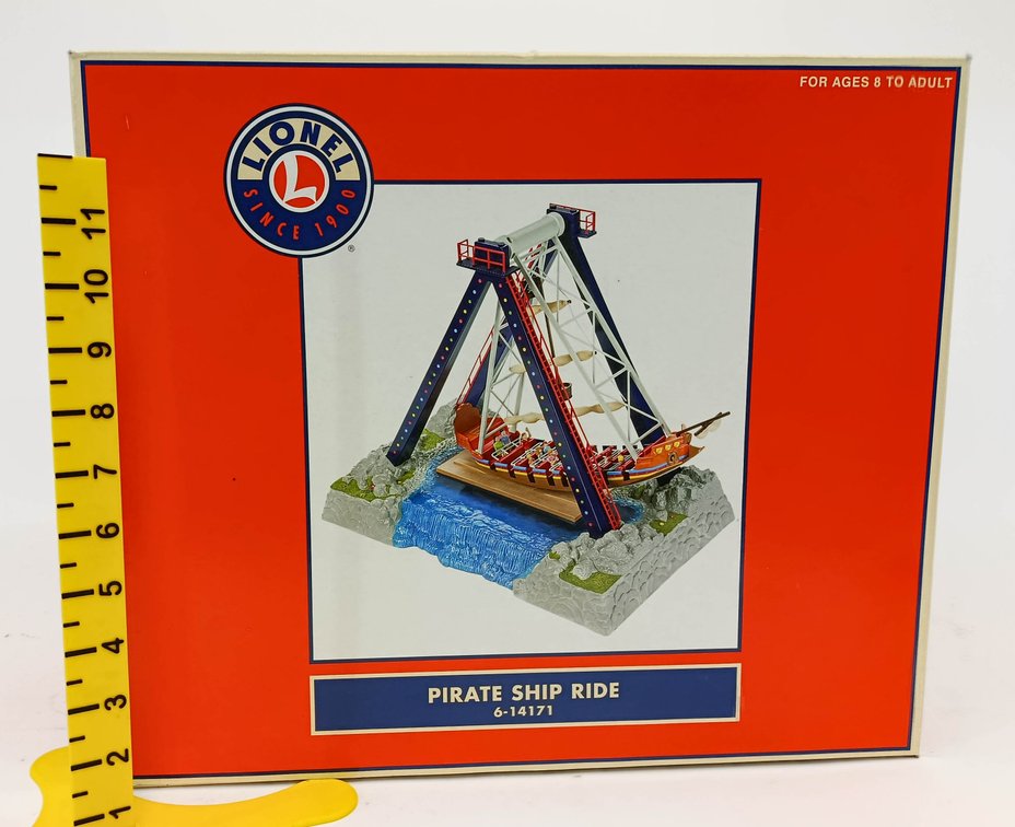 LIONEL O GAUGE 6-14171 PIRATE SHIP RIDE ACCESSORY, OB INV 263380094